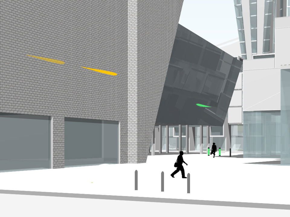 Course Proposal Rendering for the Pittsburgh Cultural Trust